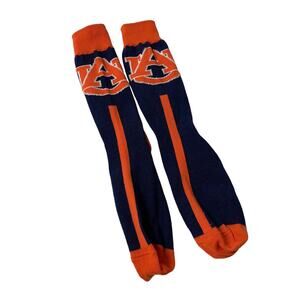 Auburn Tigers Blue Orange High Socks